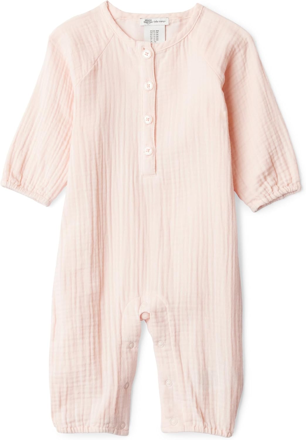 Thumbnail 6 de Amazon Essentials x Sofia Grainge Unisex Baby Langärmeliger Strampler aus Baumwollgaze