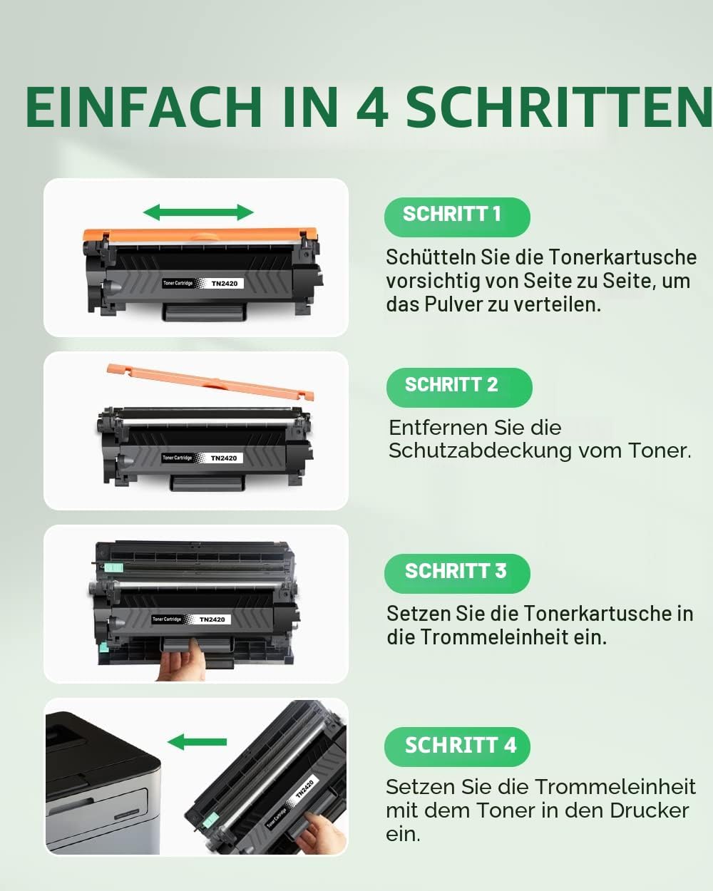 Detalle de colorfly TN2420 Tonerkartusche 3000 Seiten đź–¨