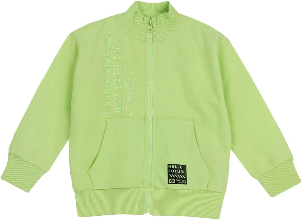 Thumbnail 5 de Chicco Felpa con Zip in Cotone Non Felpata, Unisex – Pacco da 1