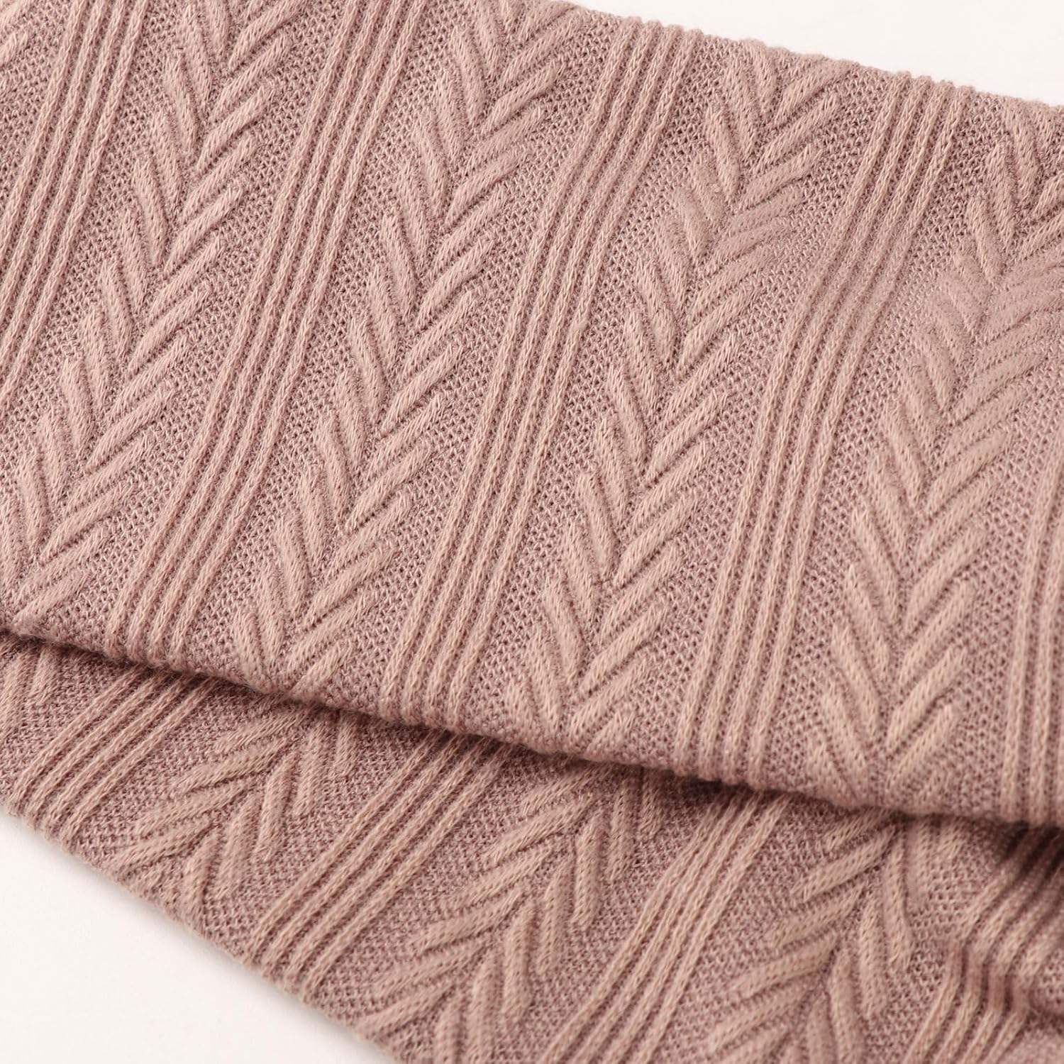 Detalle 2 de DRESHOW 6er-Set Damen Boho Stirnband – elastisch, bedruckt, Knotenknoten Kopfband