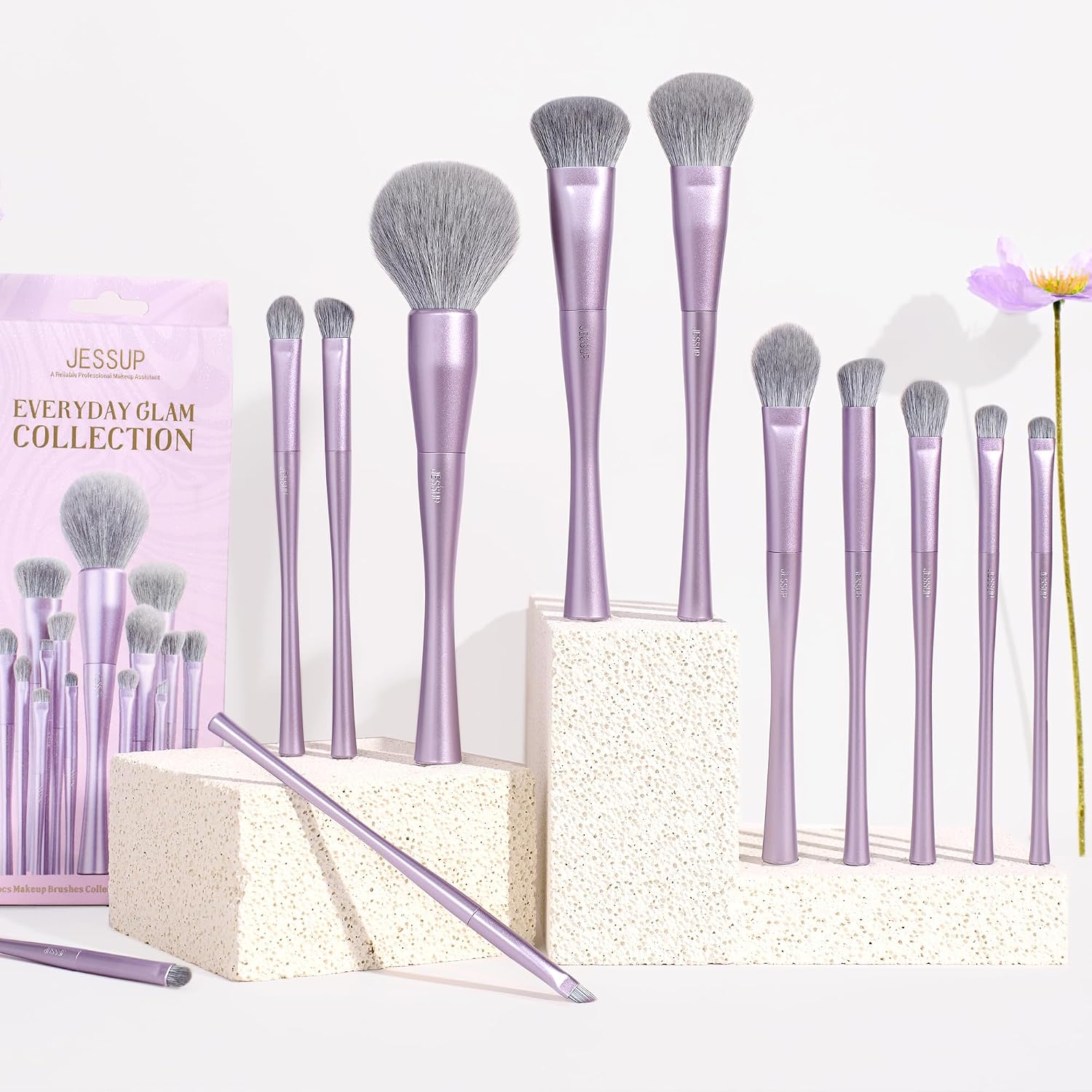 Thumbnail 6 de Jessup Pennelli Makeup Up Set 14 pezzi: pennelli vegani di lusso per viso e occhi