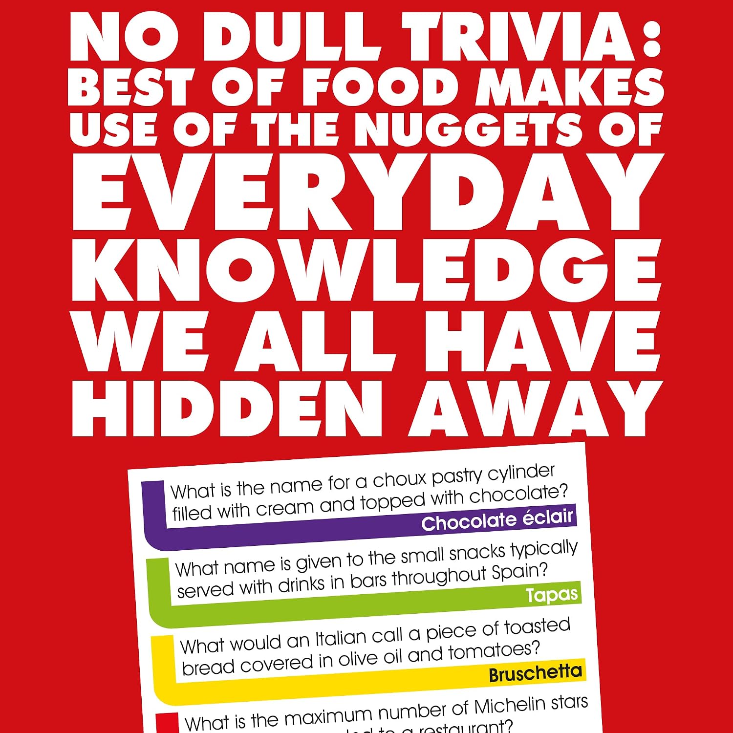 Detalle 2 de Food trivia board game mini for 12+
