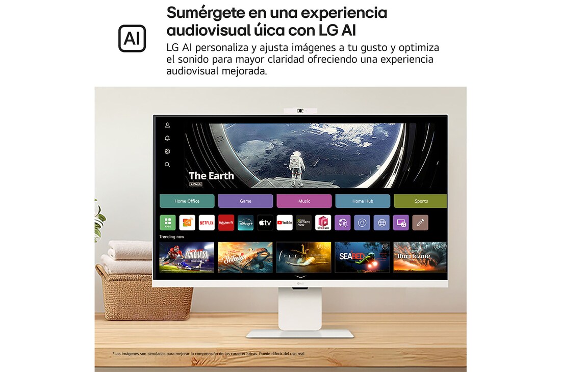 Thumbnail 1 de Setup Monitor LG 4K WebOS 32" + Monitor LG FHD 24" (32U85-24U41.SET)