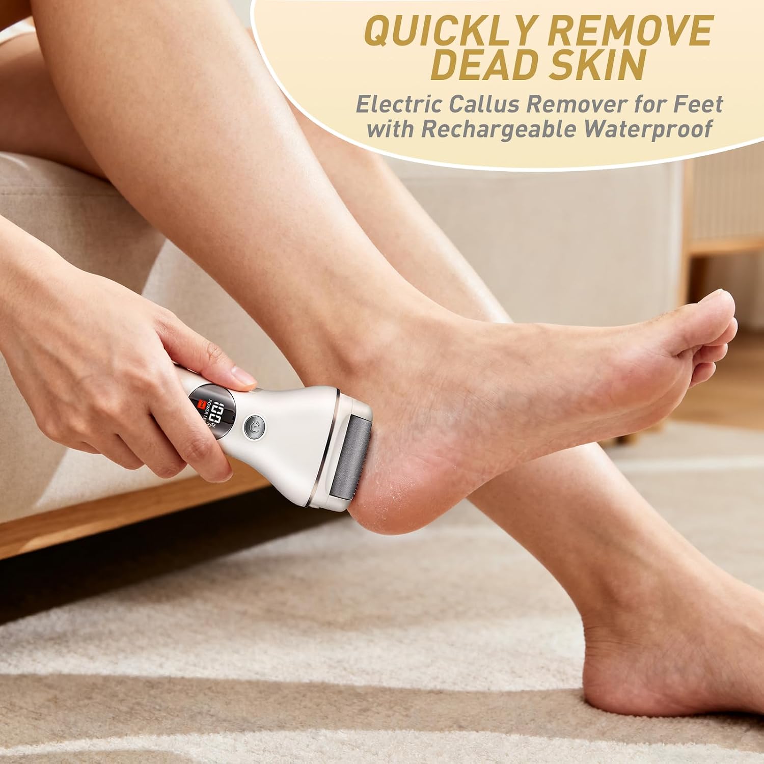 Detalle 2 de Lychico Electric Foot File 120 mins