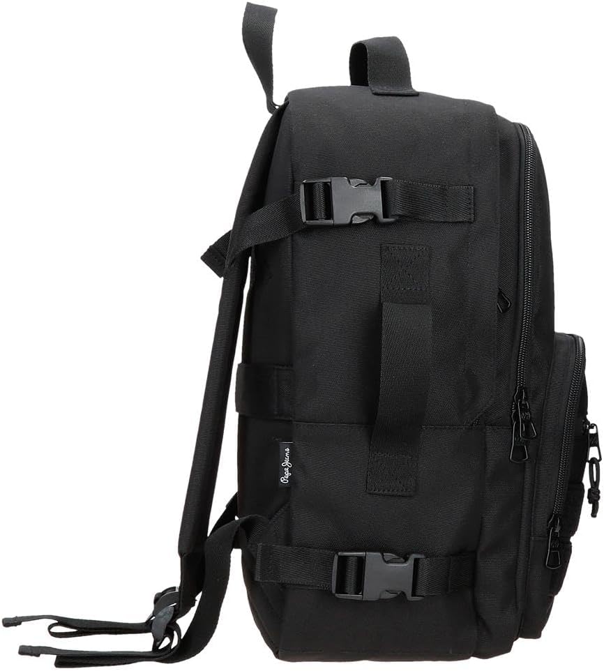 Detalle de Pepe Jeans Aris Evergreen Bagaglio – Borsa da corriere unisex (25 x 40 x 20 cm) per bambini e ragazzi