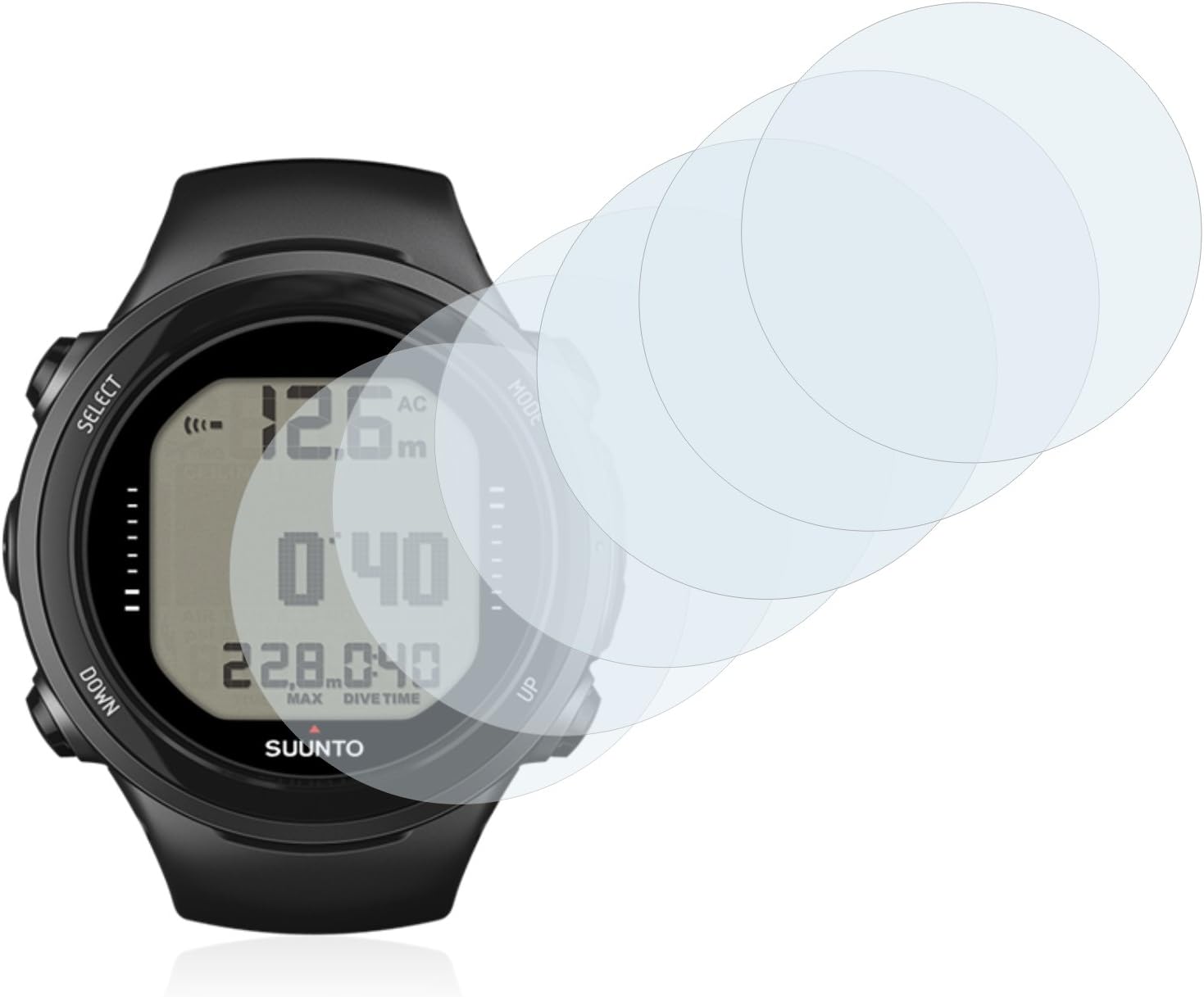Thumbnail 1 de Savvies 6 Pack Screen Protector for Suunto D4i Novo – Ultra-Clear, Scratch Protection