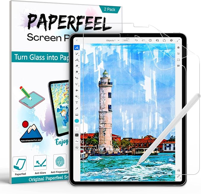 PAPERFEEL Protector Pantalla Mate para iPad Pro y Air ✏