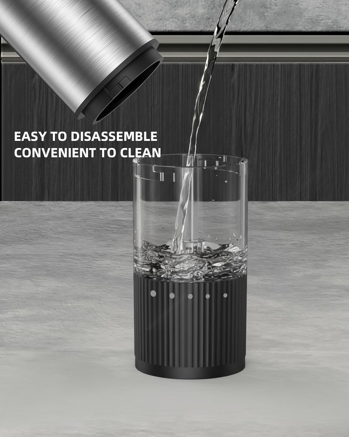 Thumbnail 1 de BZGG Electric Salt and Pepper Grinder Set (2 Pack) – Rechargeable, USB-C, Adjustable Coarseness