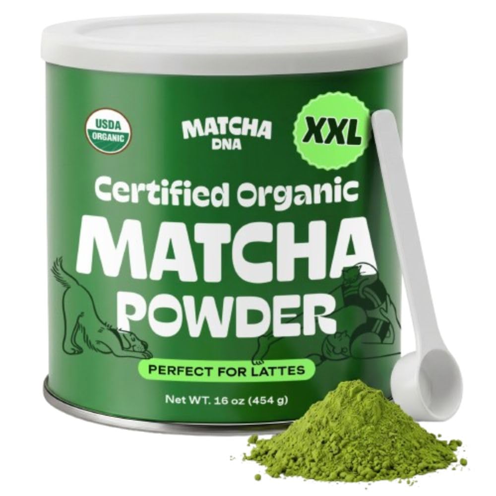 Detalle de Matcha DNA Organic Matcha Powder, 16 oz
