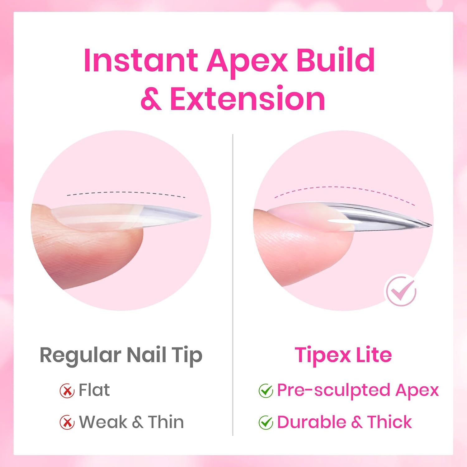Thumbnail 6 de Beetles Tipex Lite 192pcs Nail Tips ๐