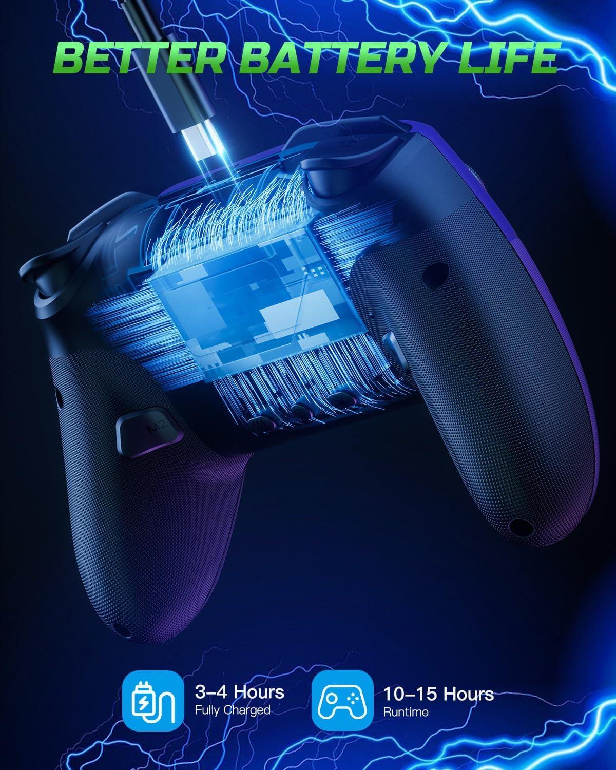 Thumbnail 4 de VOYEE Switch Pro Controller 1000mAh wireless