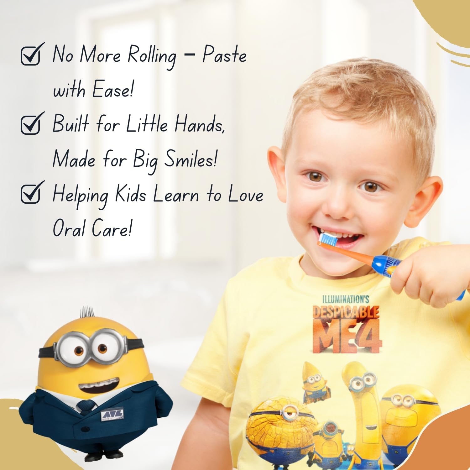 Thumbnail 4 de Spazzolino batteria Minions 4+ anni