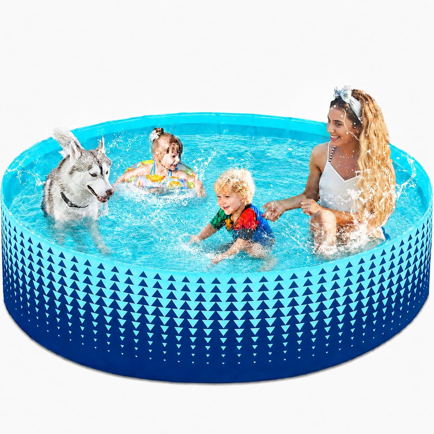 Detalle de Jasonwell Foldable Dog Pool 87-Inch