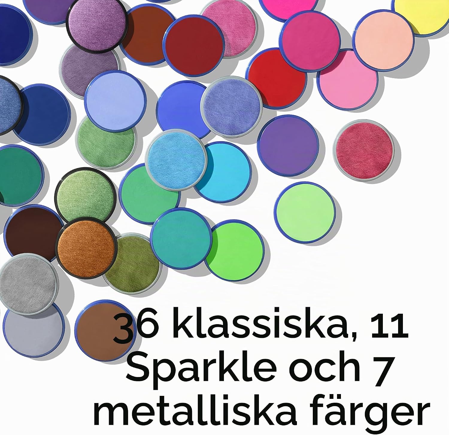Thumbnail 6 de Snazaroo 1175344 ansiktsfärg för barn, vattenbaserad, klarblå, 75 ml