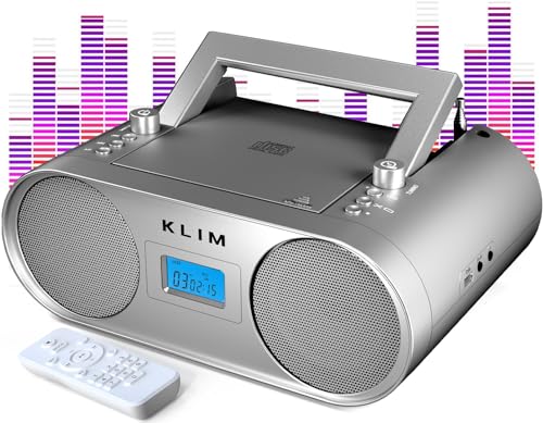 KLIM Boombox B4 poste radio CD portable