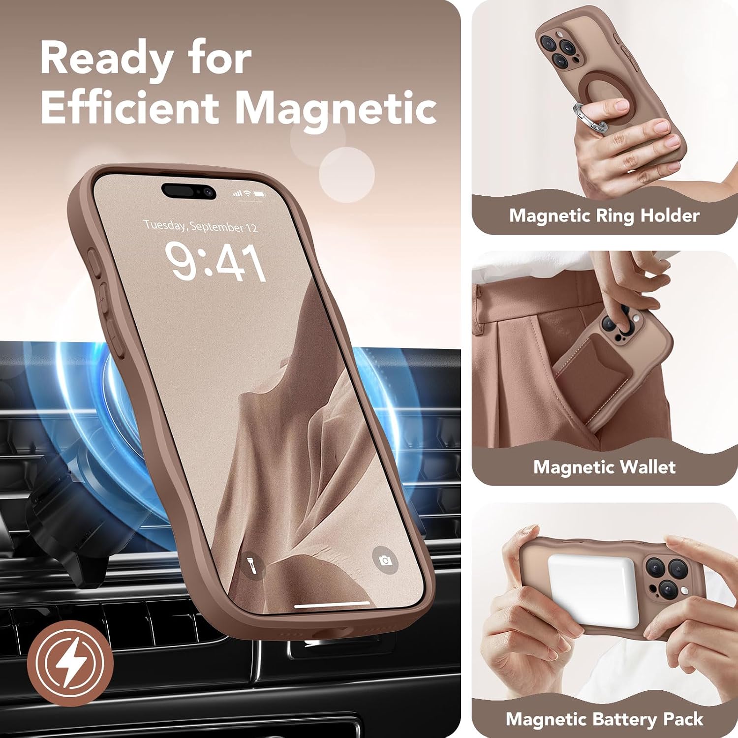 Detalle de CAPRARO for iPhone 16 Pro Max Case 6.9"