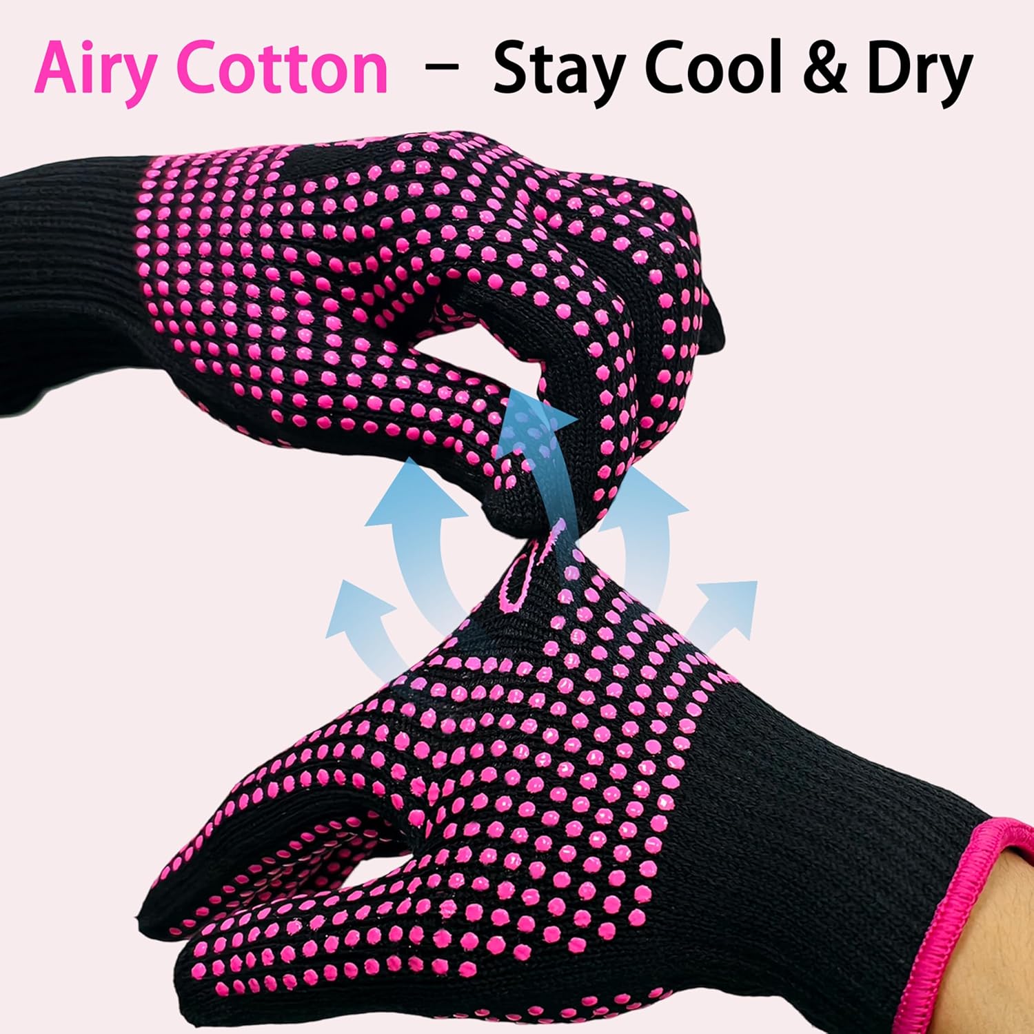 Thumbnail 1 de ANGENIL Hitzeschutz-Handschuhe mit Silikon 2er