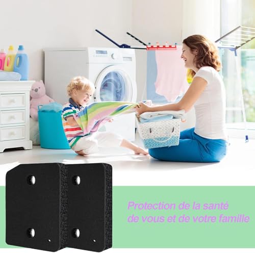 Thumbnail 6 de 2 Filtres Éponges pour Sèche-Linge XZGm – Compatibles Miele T1 (lot de 2)