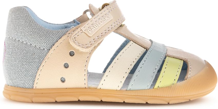 Detalle 2 de Pablosky Ziggy 049930 Sandalia 18 EU Beige