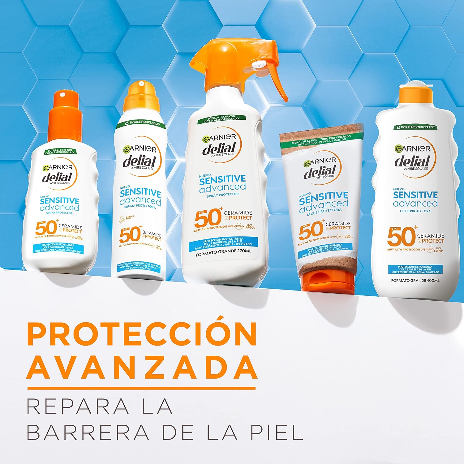 Thumbnail 7 de Garnier Delial Sensitive Advanced Leche Solar XXL 👒