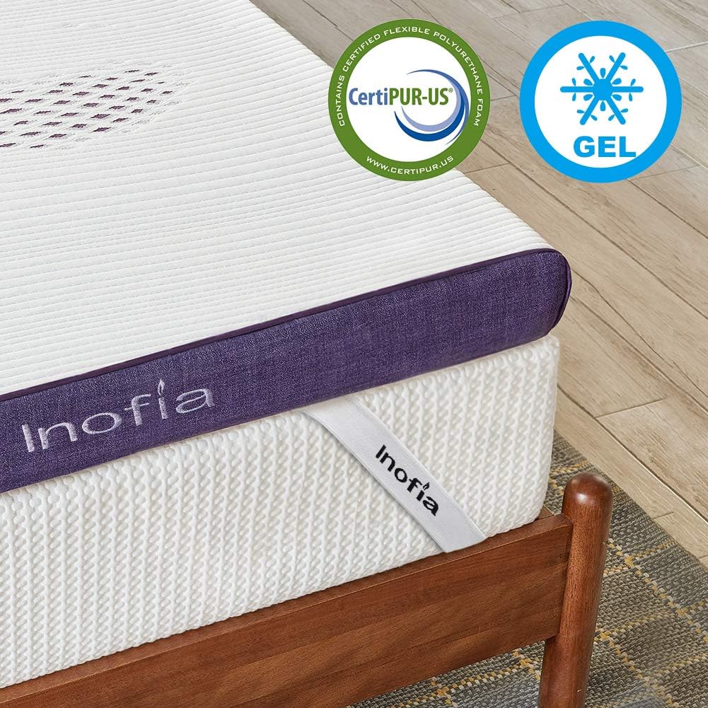 Thumbnail 6 de Inofia Sleep Gel Memory Foam Topper 8cm