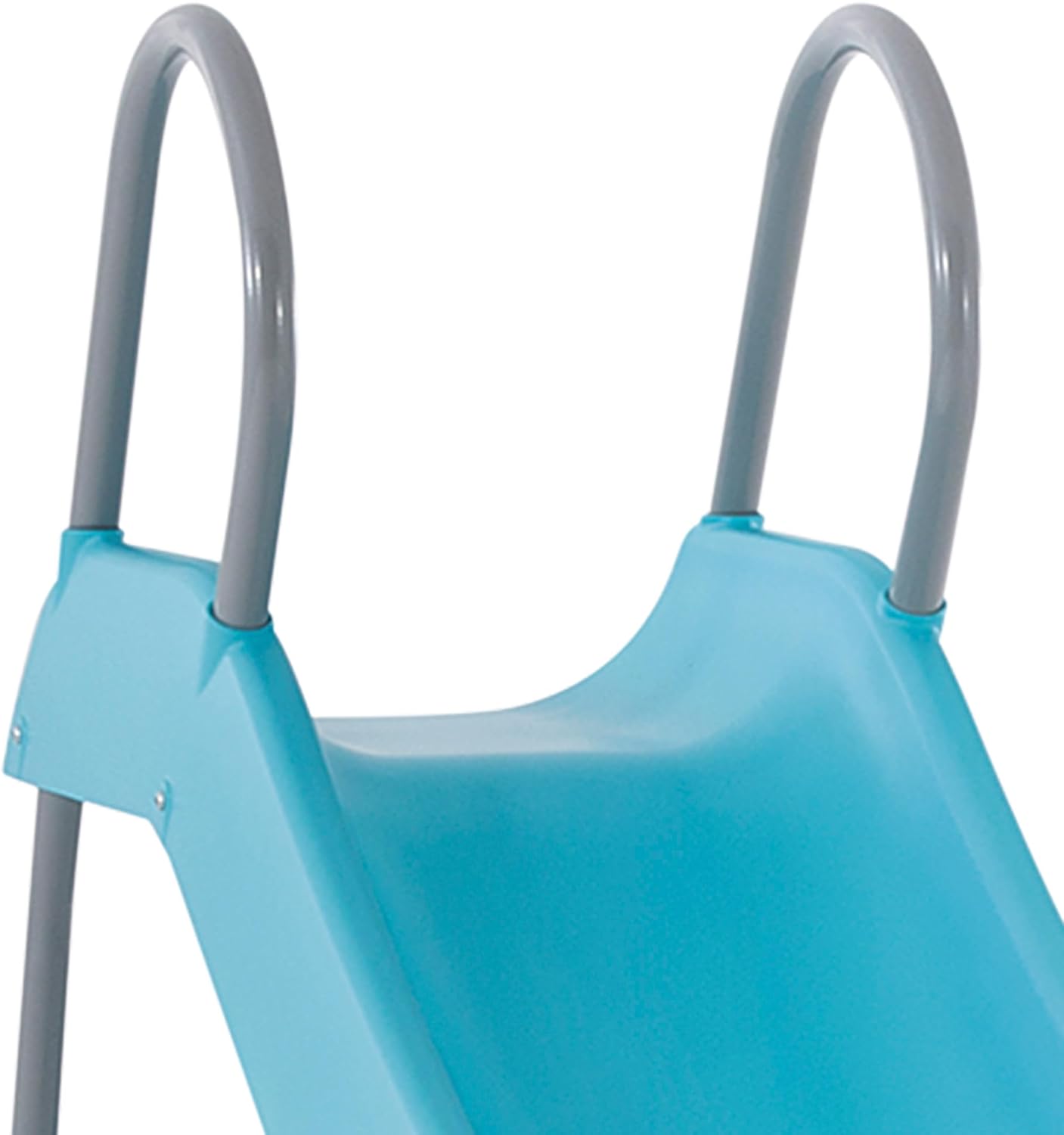 Detalle de Toboggan Extérieur Enfant INTEX XL – 251 cm, bleu clair, 3 marches, résistance à la rouille