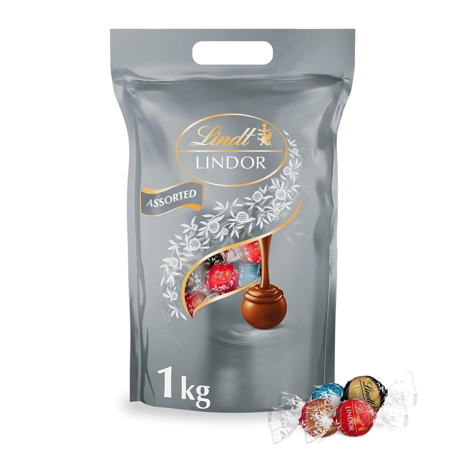Detalle de Lindt LINDOR Silber Mischung 1 kg