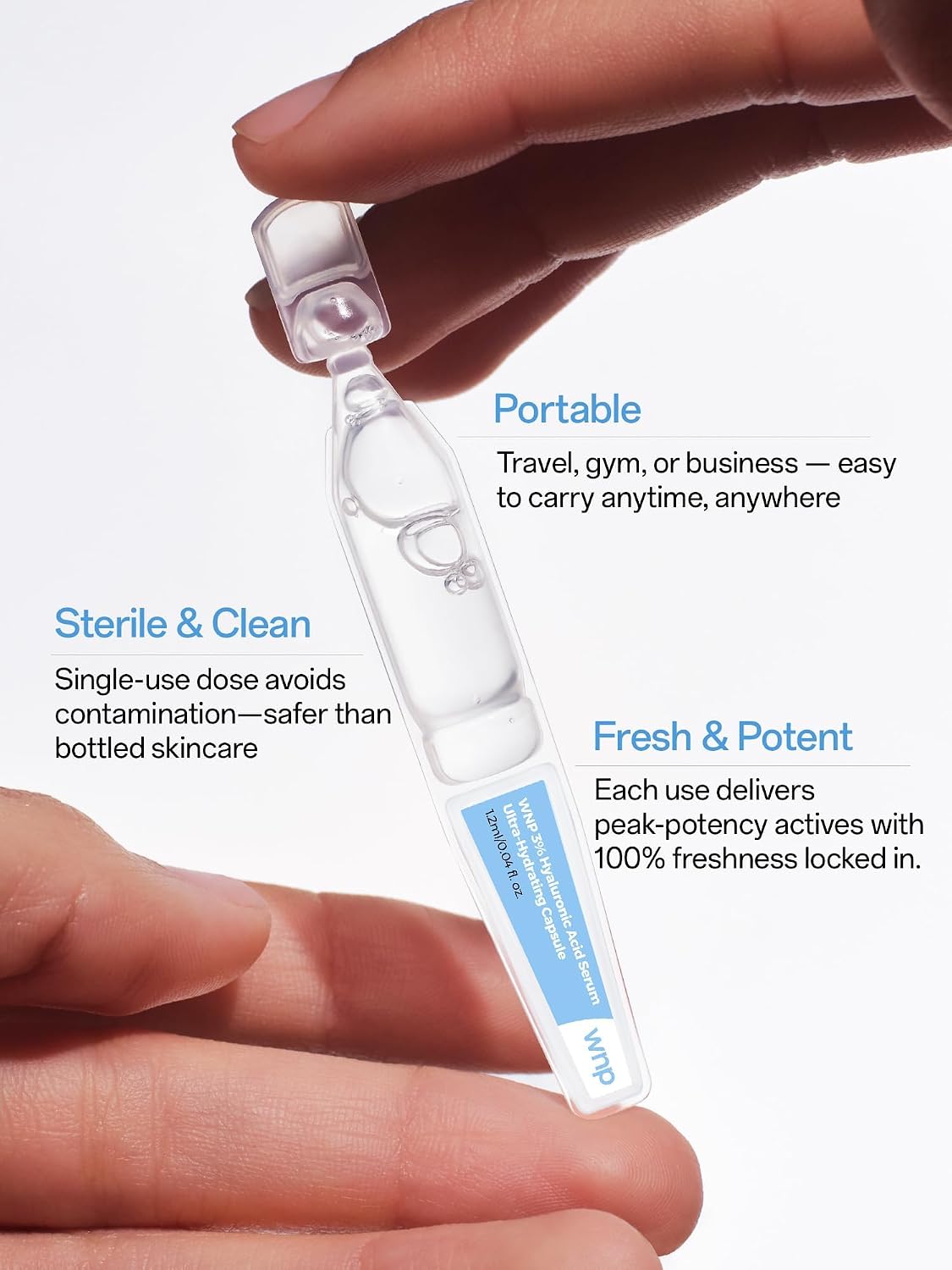 Thumbnail 4 de WNP Hyaluronic Acid Serum 3% with 4D Multi-Layer Hydration — Ultra Hydrating Anti-Aging Serum