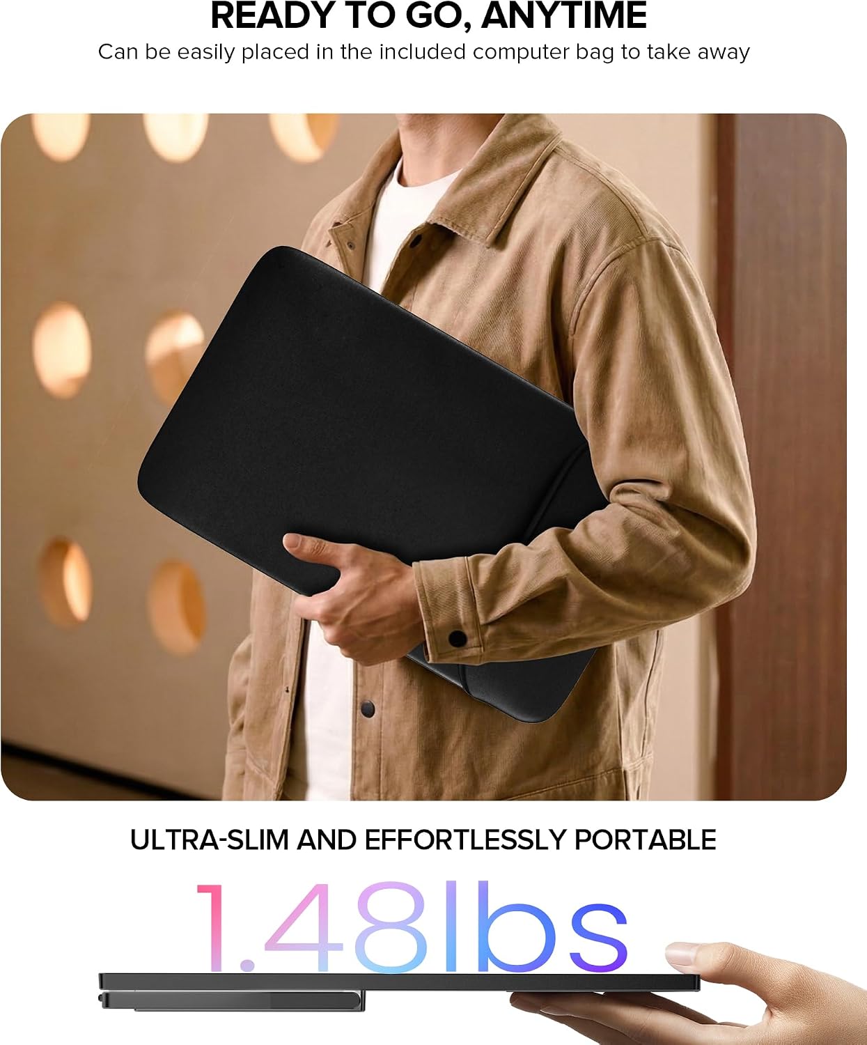 Thumbnail 6 de UPERFECT 18.5-inch 4K Portable Monitor with QLED Color, 60Hz