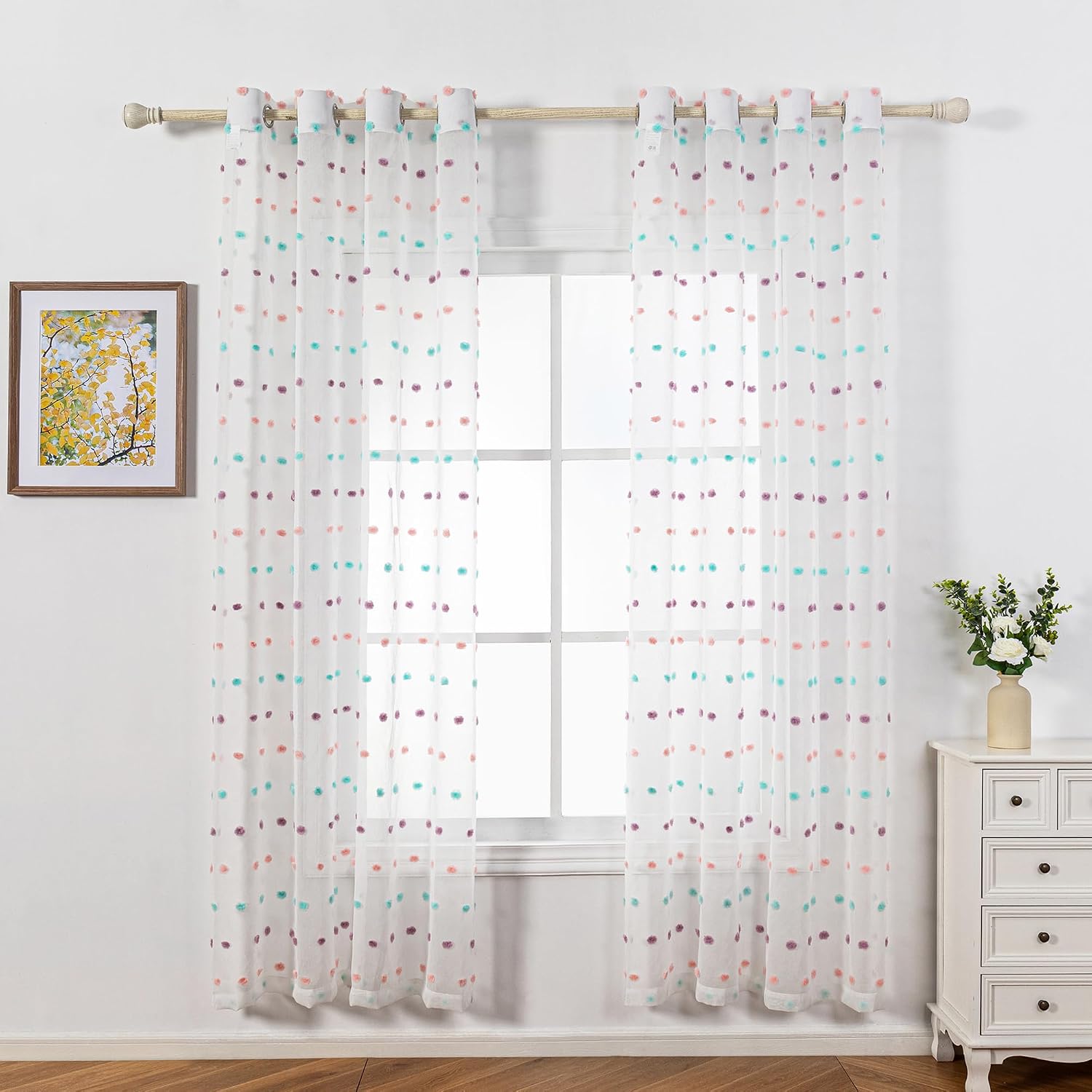 Detalle 2 de MYSKY HOME Gardinen 225 x 140 cm