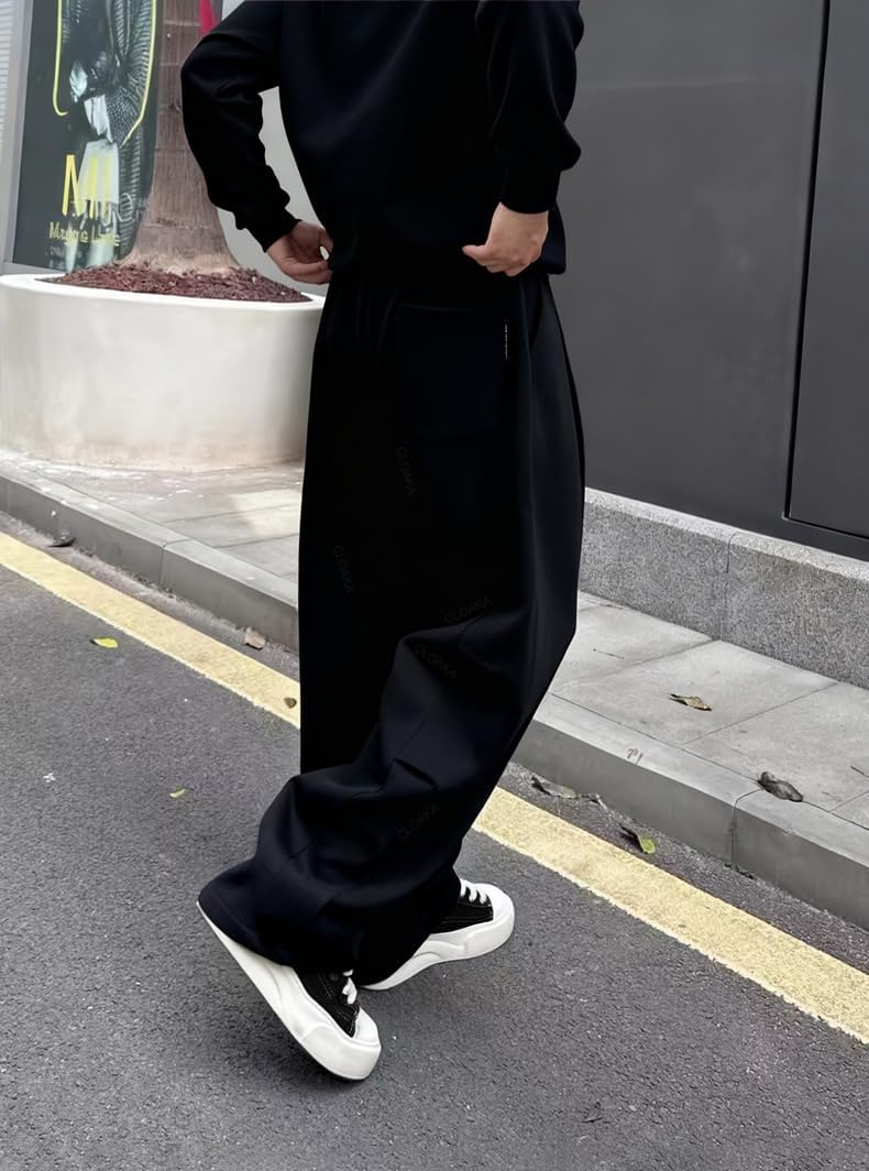 Thumbnail 5 de CLOAKA Herren Jogginghose aus Baumwolle – baggy Sweatpants mit Kordelzug & Seitentaschen