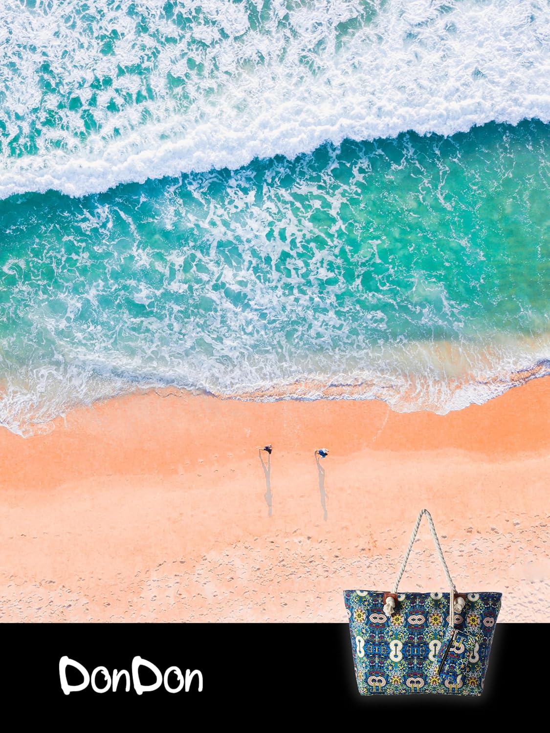 Thumbnail 5 de DonDon Bolso de playa grande 58x38x18 cm