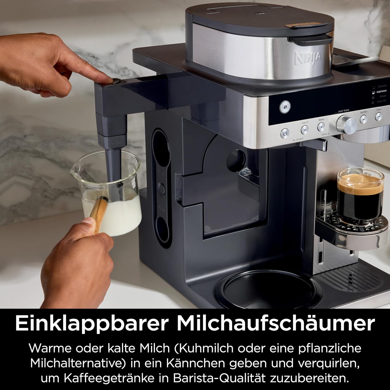 Detalle 2 de Ninja Prestige 2-in-1 Kapselmaschine CFN802EU