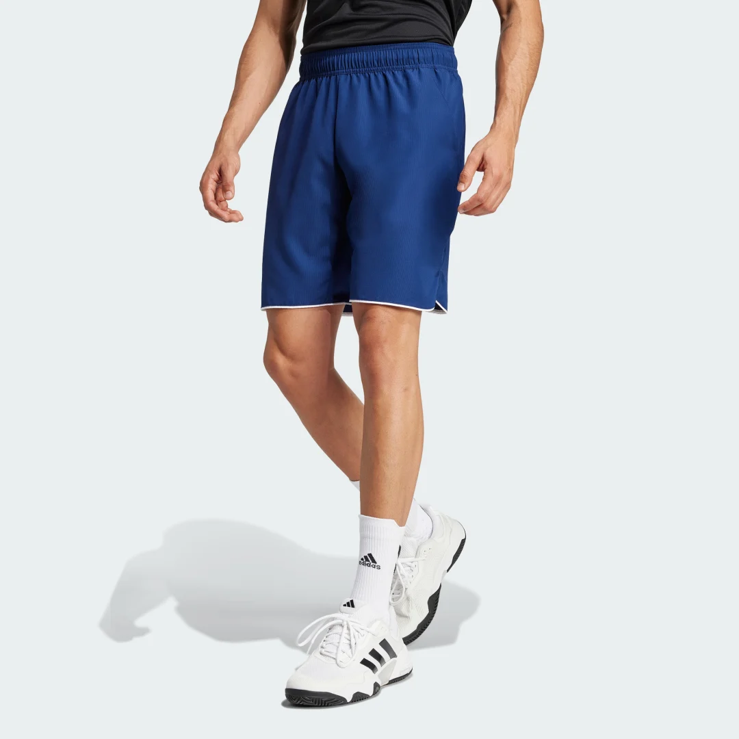Detalle de Pantalón corto Club Tennis Climacool de Adidas – azul