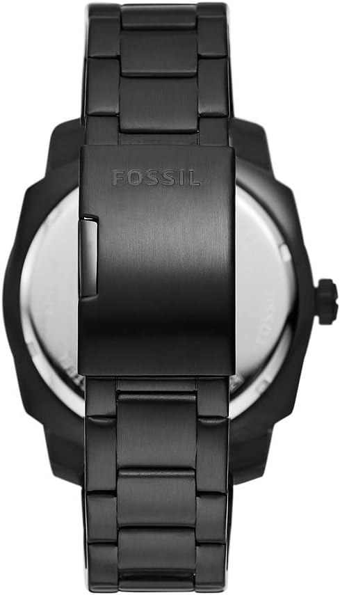 Detalle de Fossil Machine Uhr für Herren – Quarz-Dreizeiger mit Datumsanzeige, 49 mm Gehäuse