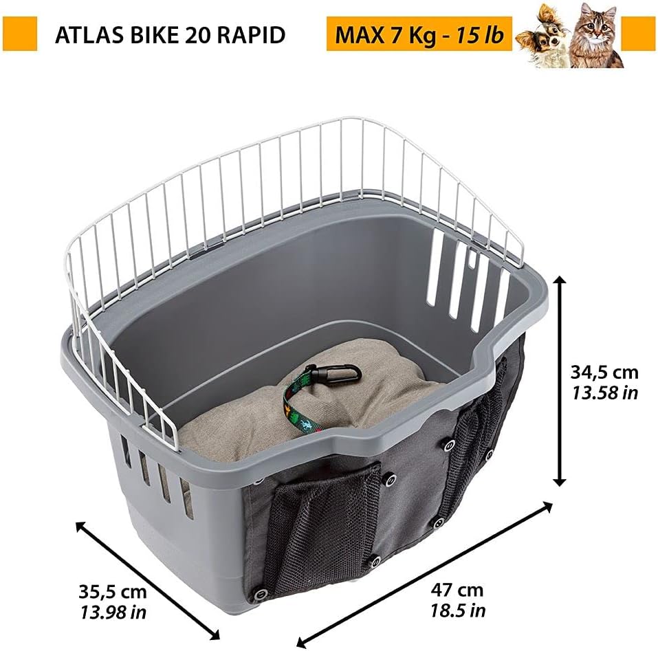 Detalle 2 de Ferplast Atlas Bike panier vélo 7 kg
