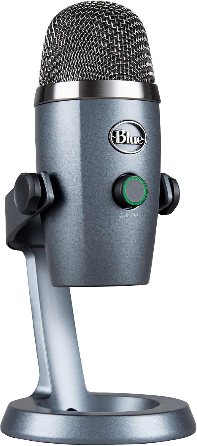 Detalle de Logitech G Blue Yeti Nano 988-000088 USB Microphone, Shadow Grey