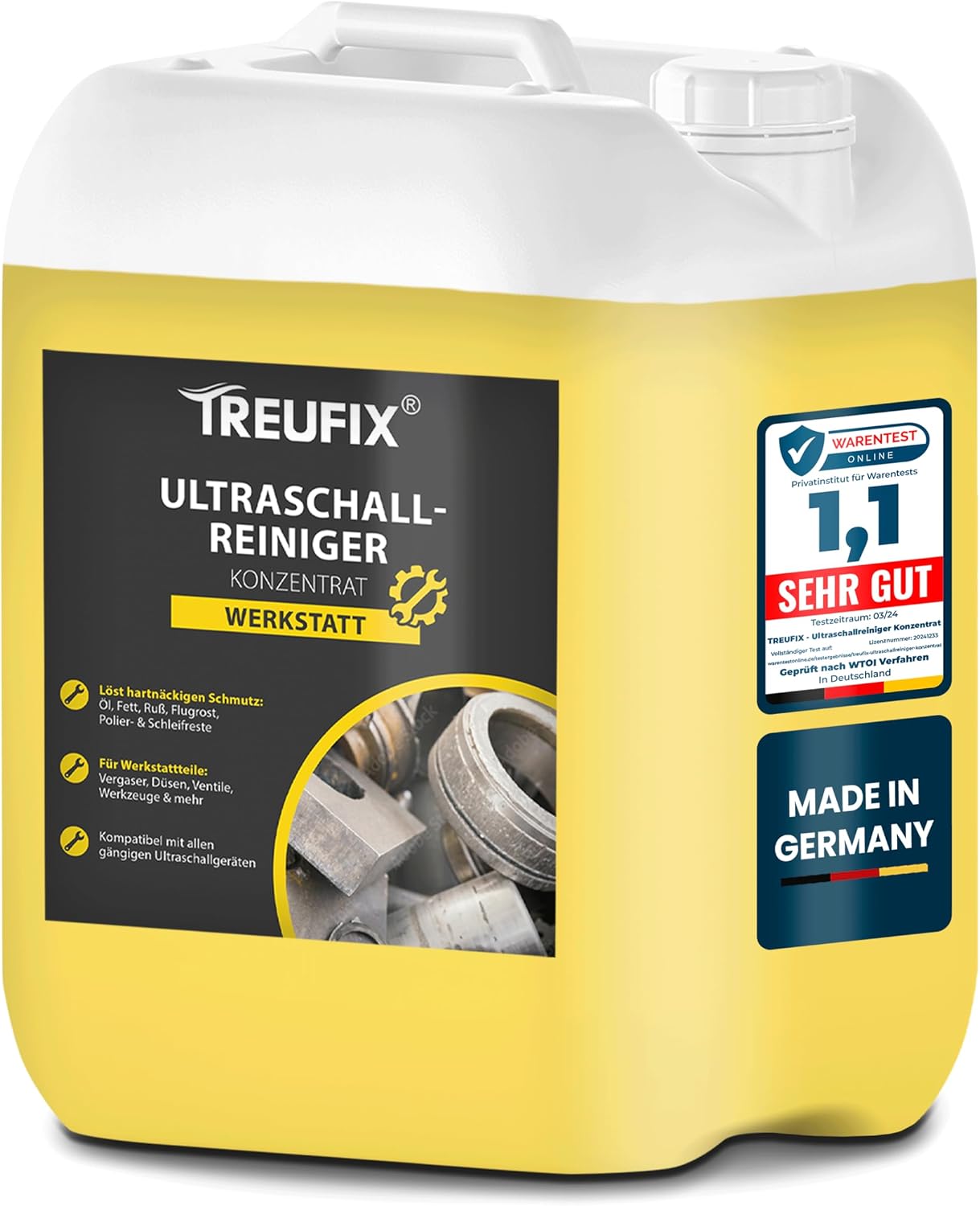 Thumbnail 6 de Treufix Ultraschallreiniger Konzentrat 1L – maximal saubere Brillen, Schmuck und mehr
