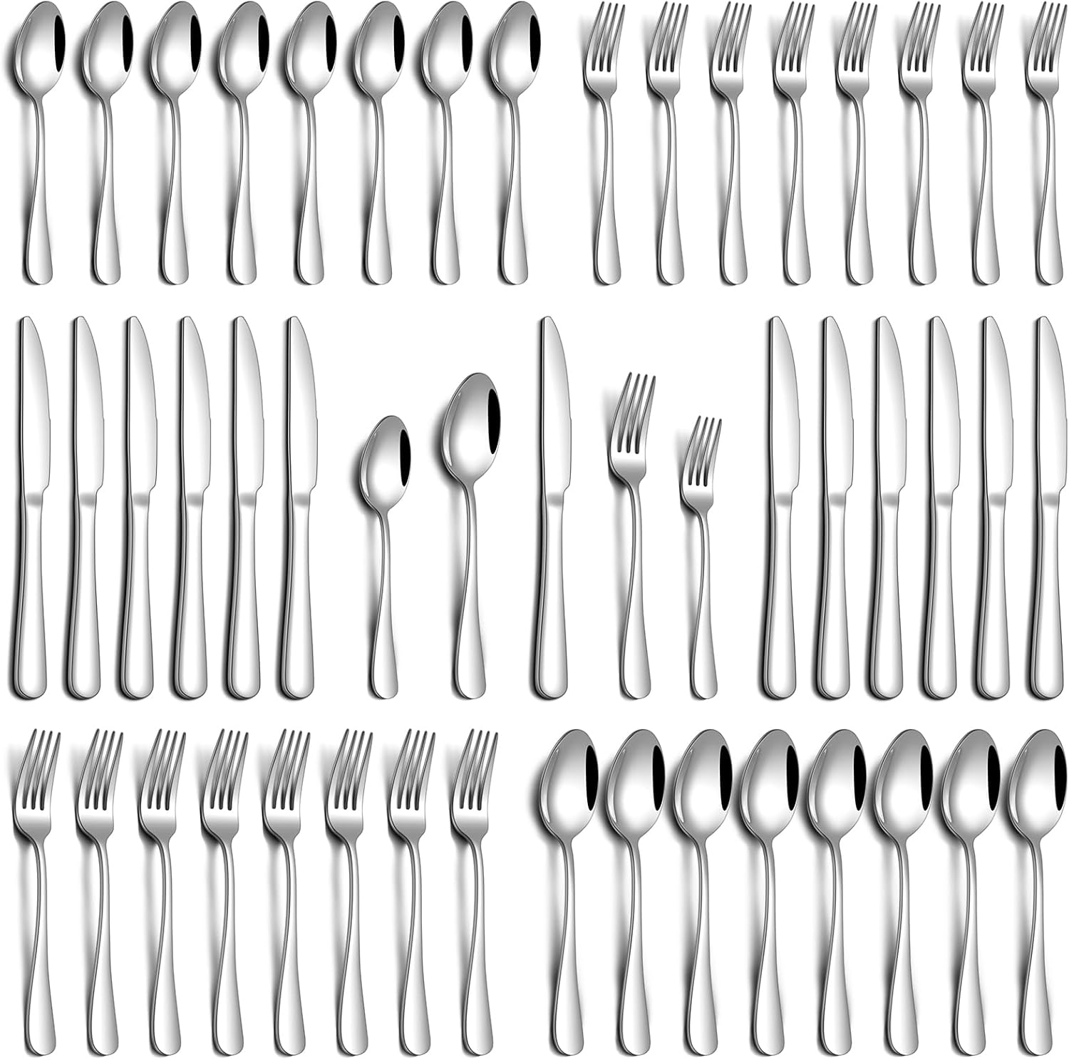 Detalle de PHILIPALA Silverware Set, 40-Piece