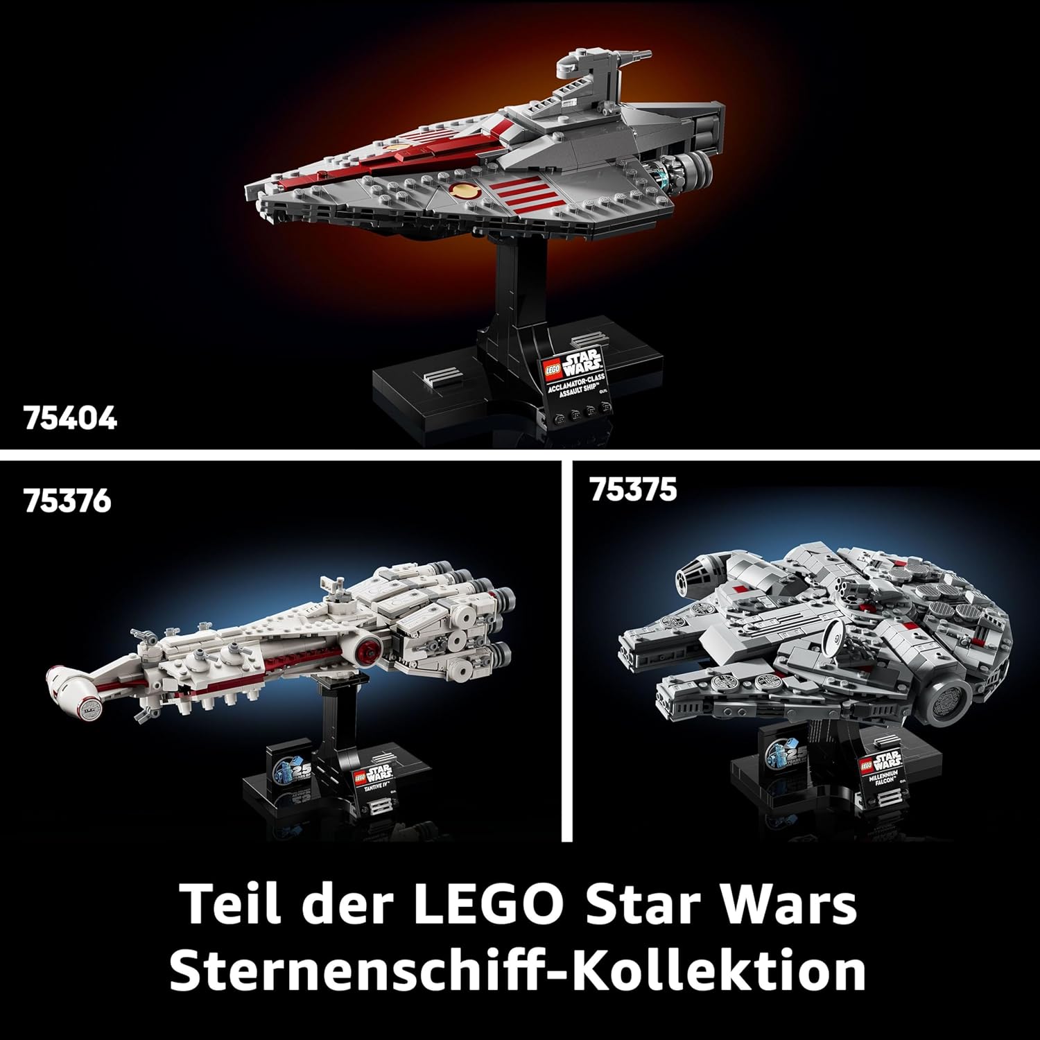 Thumbnail 6 de LEGO Star Wars 75405 Home One Starcruiser – Diorama zum Aufbau und Ausstellen
