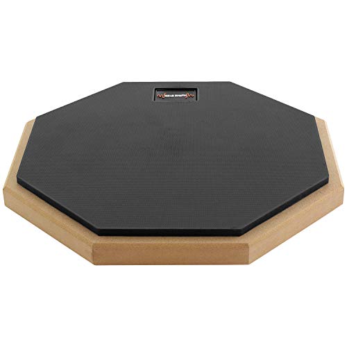 Detalle de World Rhythm WR-606 – Pad da 10 pollici per batteria, silenzioso e trasportabile