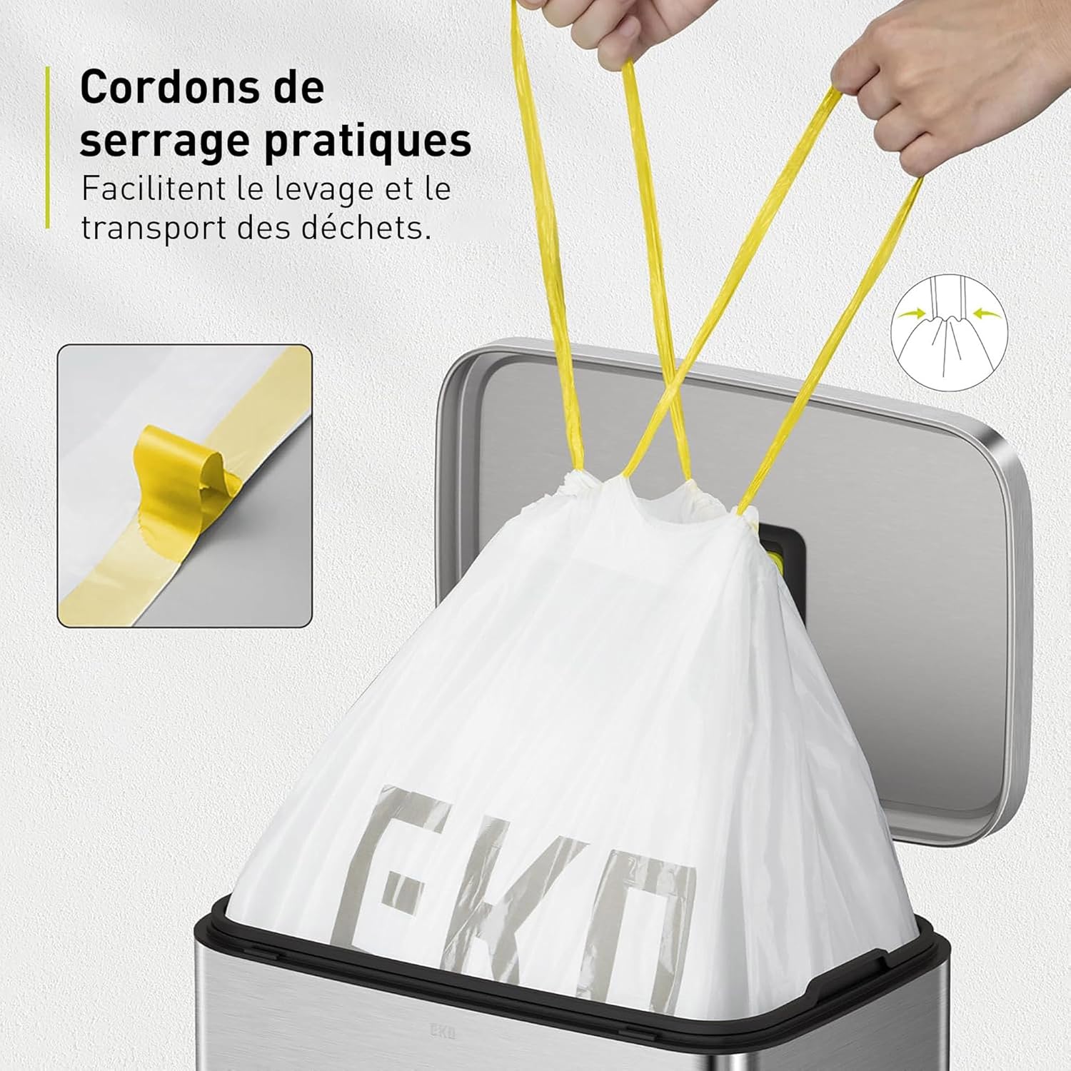 Thumbnail 6 de EKO 110 sacs poubelle 50 L đź—‘