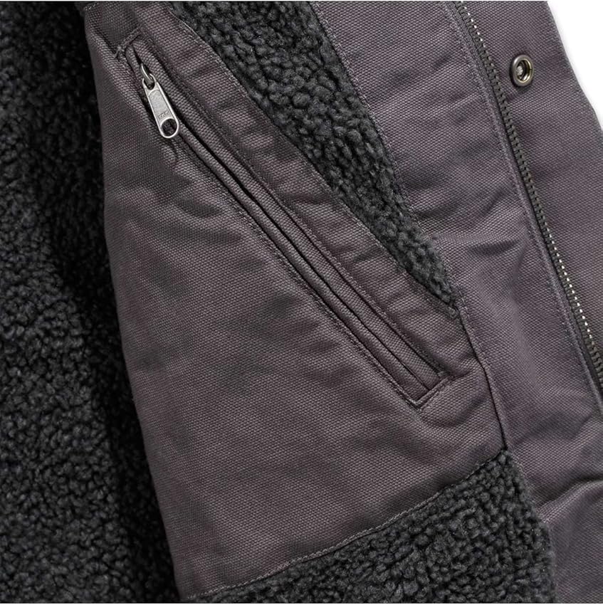Thumbnail 3 de Carhartt Hombre Chaqueta Utilitaria Lona Gris Plomo XL