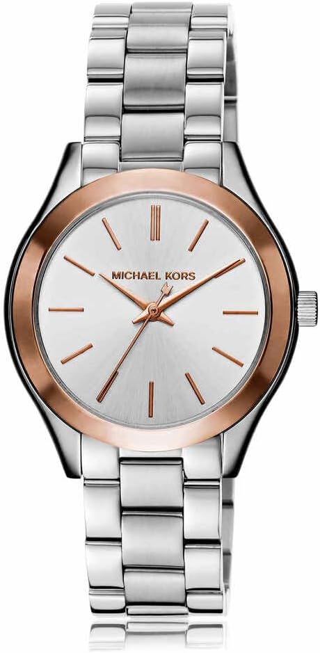 Thumbnail 2 de Michael Kors Damen-Uhr Analog Quarz 32000644 – Edelstahl, rund, silber