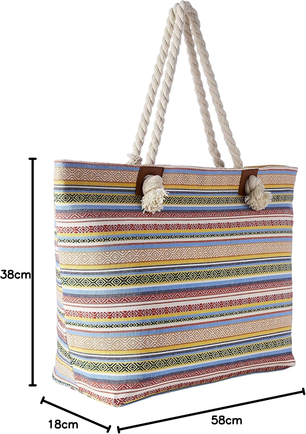 Thumbnail 6 de DonDon Grande borsa spiaggia idrorepellente