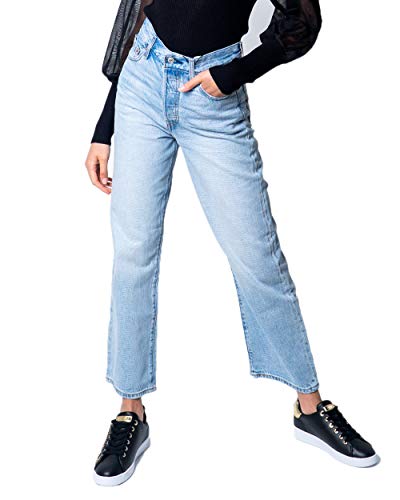 Detalle de Levi's Ribcage Straight 26W27L vaqueros mujer