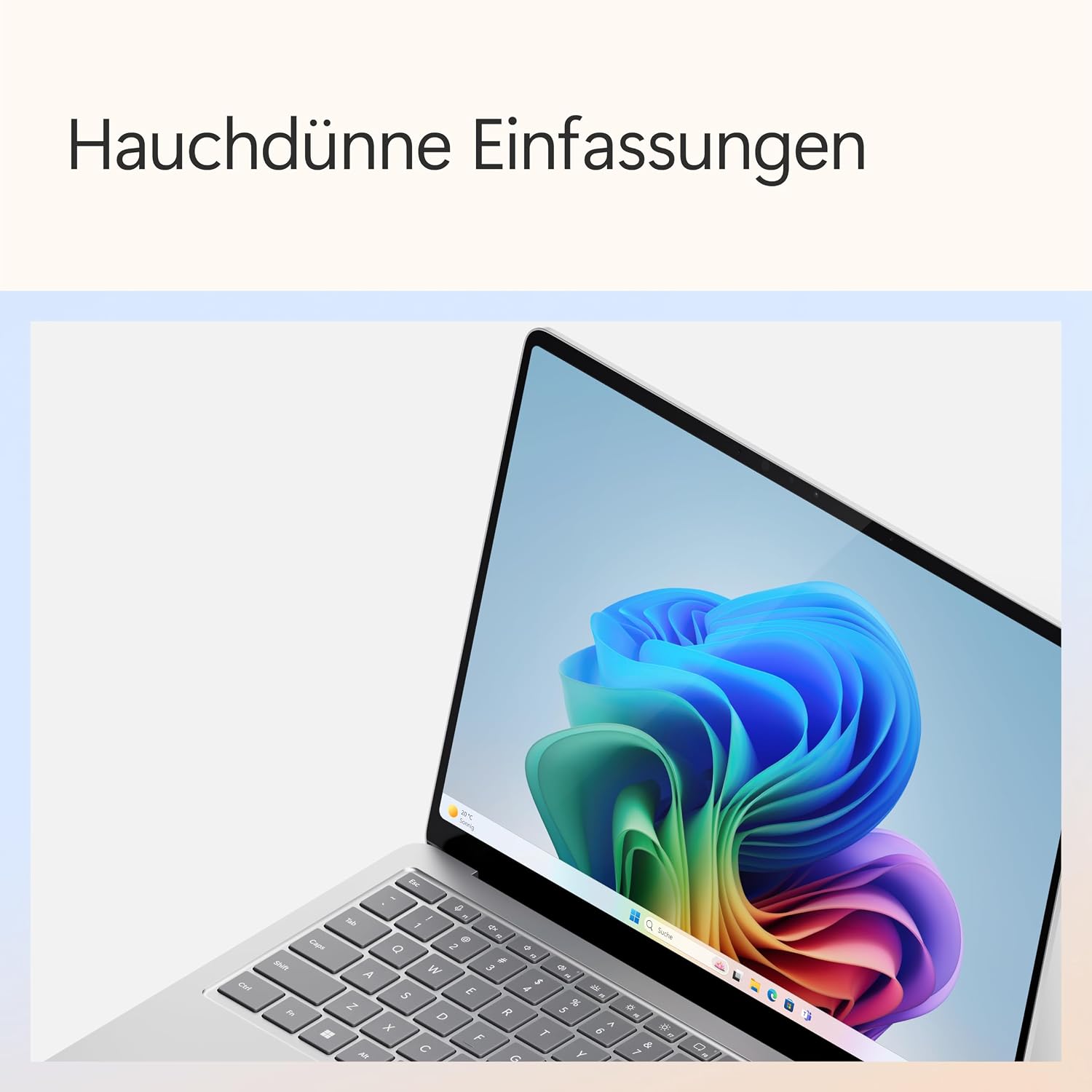 Detalle 1 de Microsoft Surface Laptop Copilot+ 15" Touch