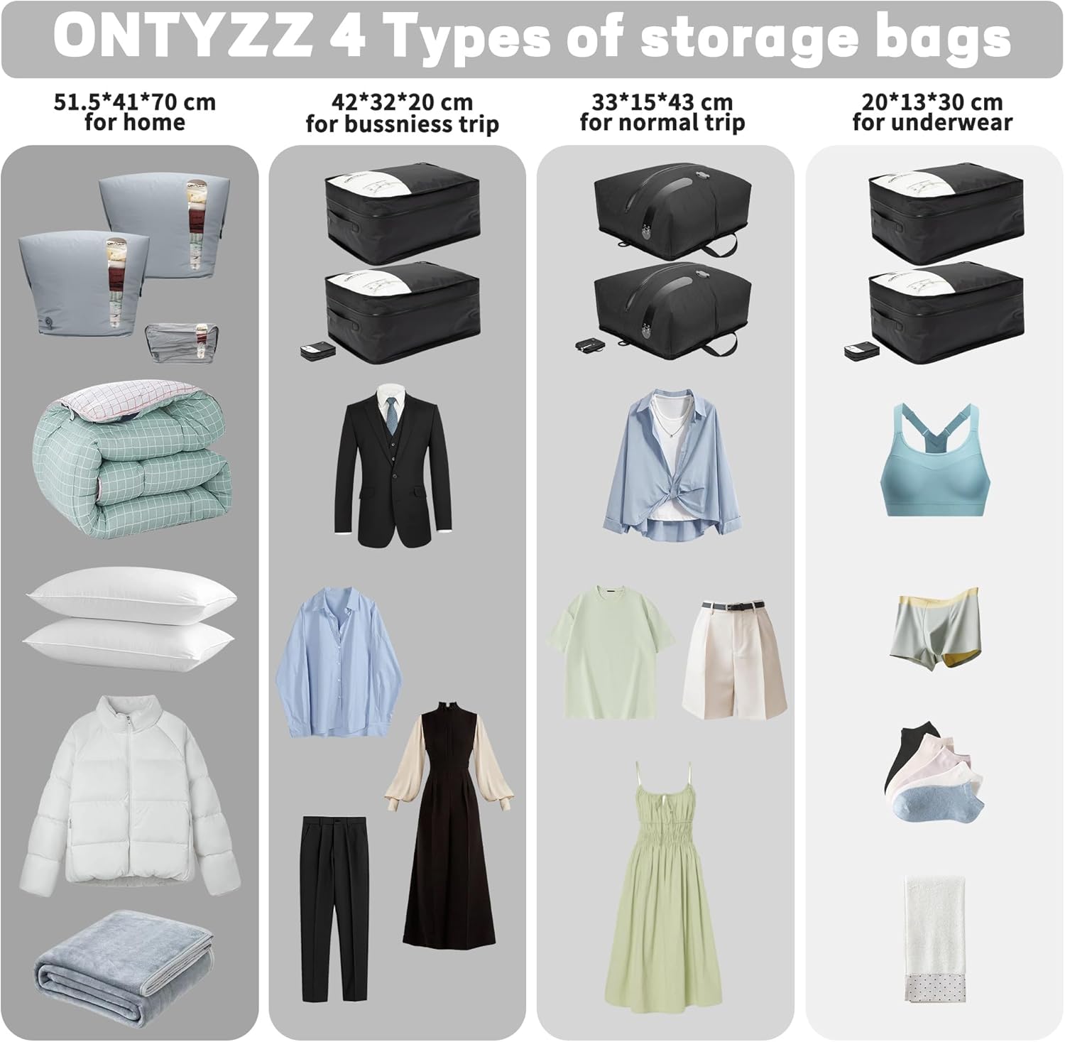Detalle de Vacuum Storage Bags for Clothes – Extra Large TPU Space Saver Cube