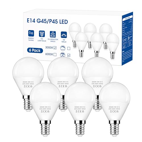 Imagen de EvaStary E14 LED Light Bulb – 40W Equivalent, Warm White, 6 Pack en OfertitasTOP