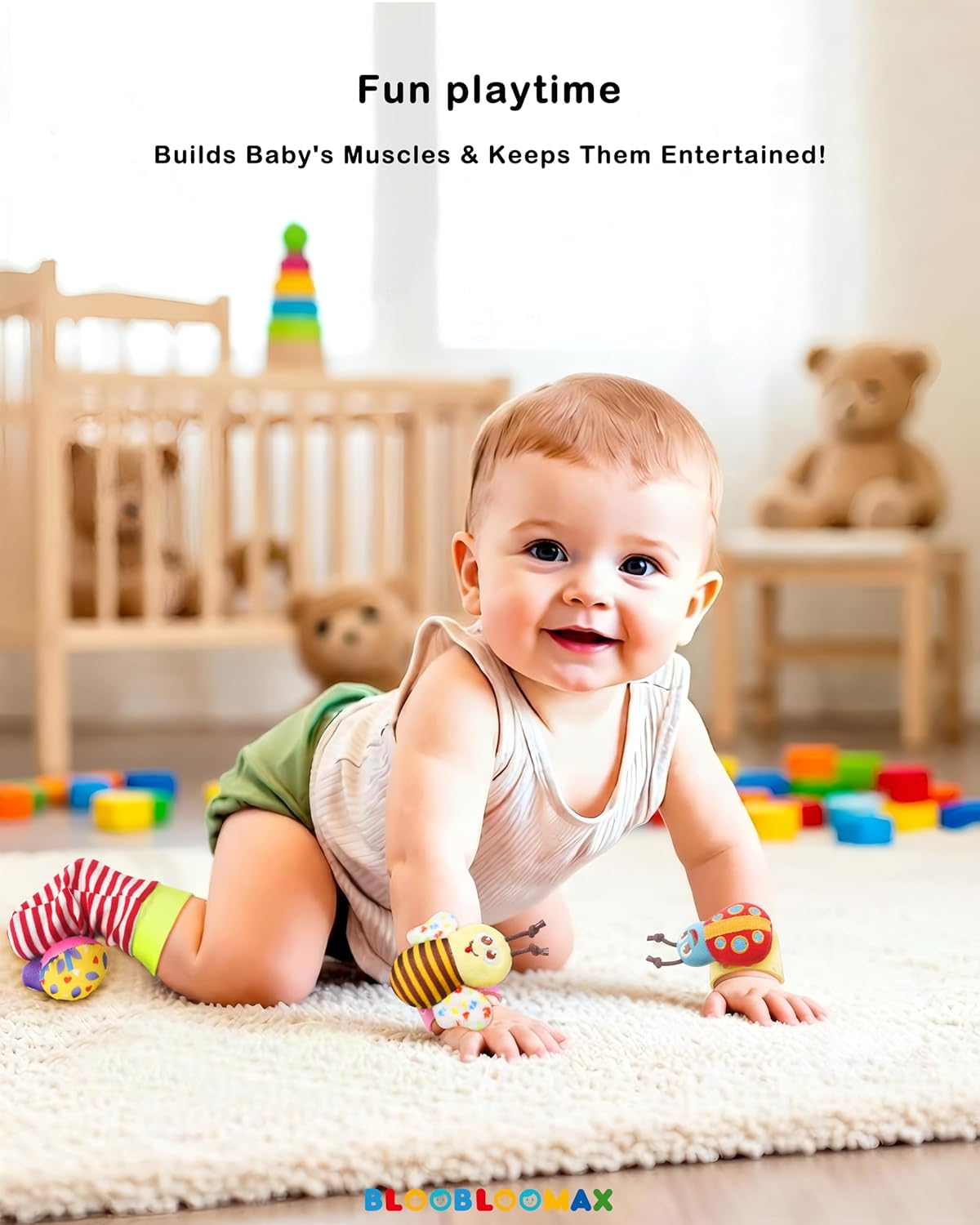 Thumbnail 3 de Bloobloomax Wrist Rattle 0-36M